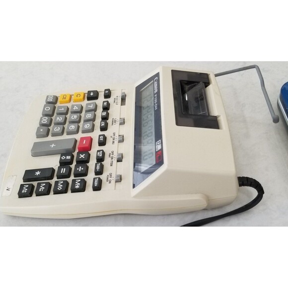 Canon p100-dh 12 characters printing Calculator works - Picture 2 of 6